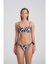 Marie Jo Bikini Briefs Waist Ropes, Saranji 1006654, Γυναικείο Κυλοτάκι Μαγιό με δέσιμο σε navy style, MAJESTIC BLUE